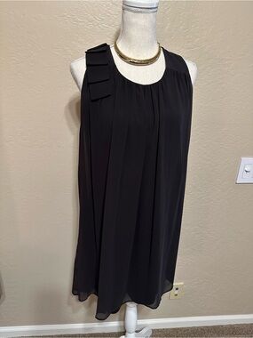 Simply Vera Vera Wang Black Sleeveless mini dress
